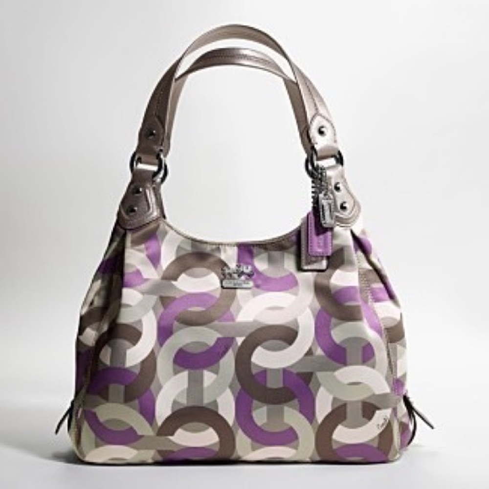 Coach Madison Maggie Chain Link Bag